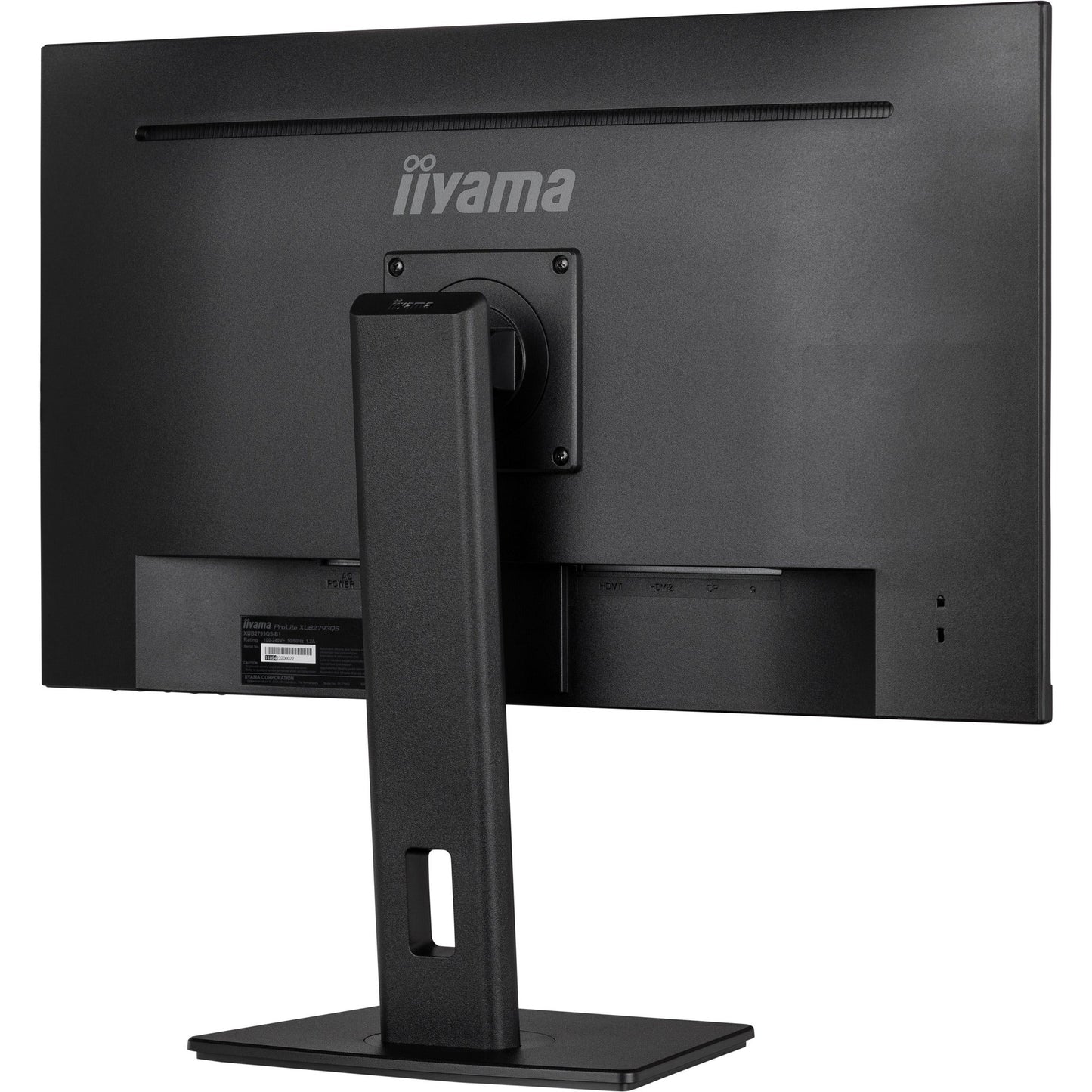 Iiyama ProLite XUB2793QS-B1 27” WQHD 2560 x 1440 IPS Monitor with Height Adjust Stand