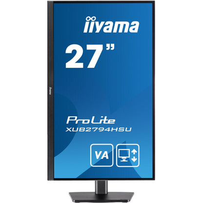 Iiyama ProLite XUB2794HSU-B1 27” Full HD VA monitor and Height Adjustable Stand