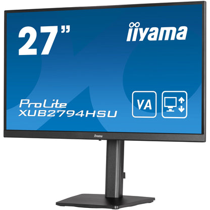 Iiyama ProLite XUB2794HSU-B1 27” Full HD VA monitor and Height Adjustable Stand