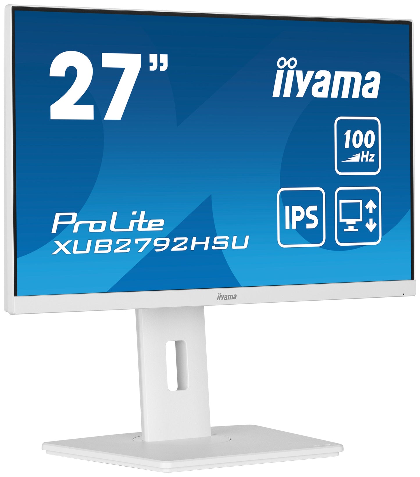 iiyama ProLite XUB2792HSU-W6 27" IPS 100Hz LED Full HD Display in White