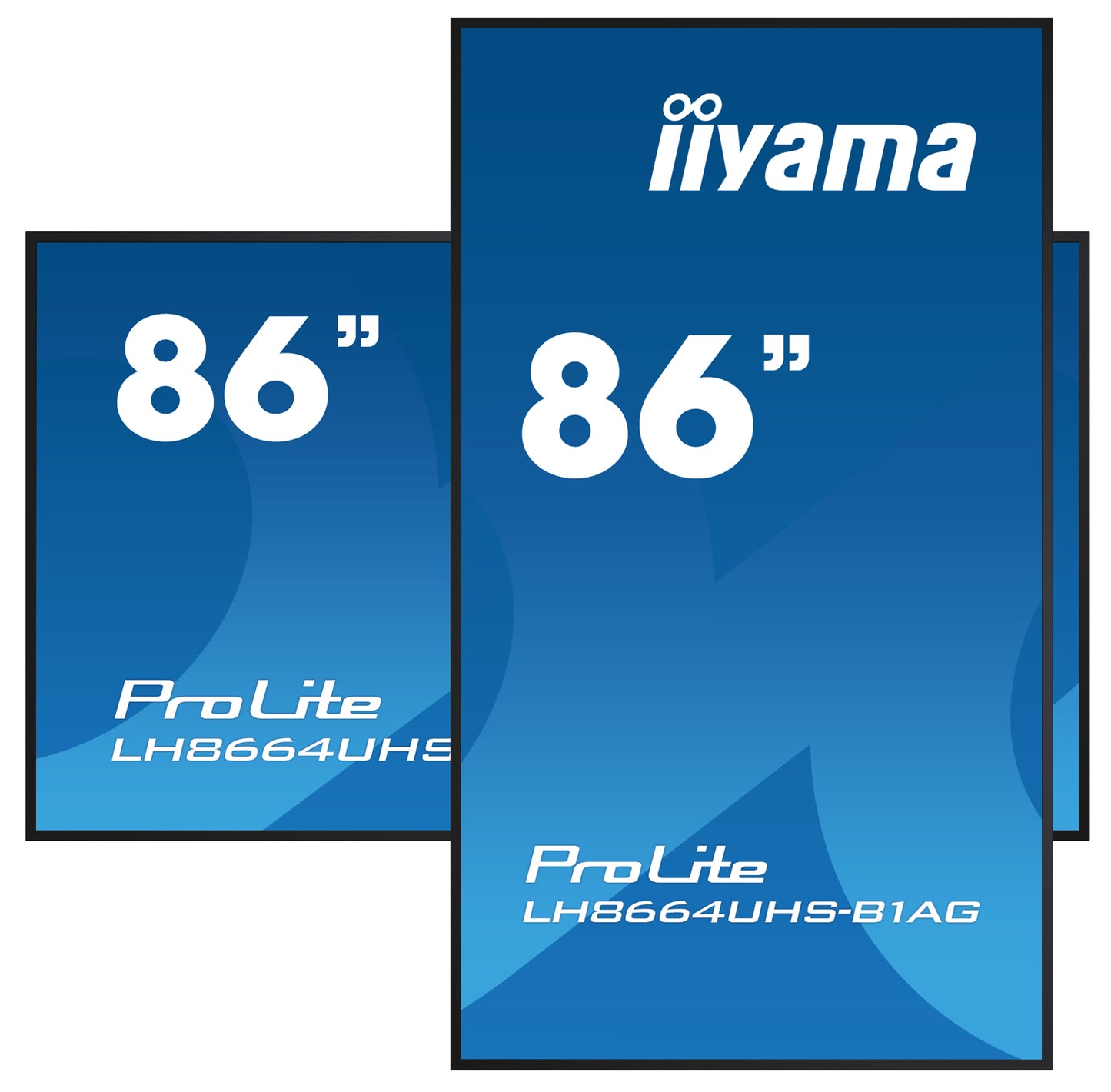 iiyama ProLite LH8664UHS-B1AG 86" 4K Ultra HD Large Format Display with Android OS