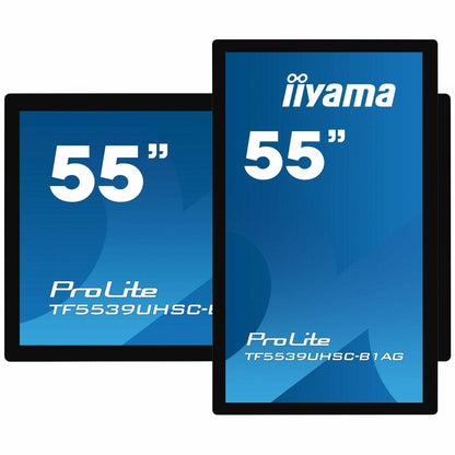 iiyama ProLite TF5539UHSC-B1AG 55" Open Frame IPS 15pt PCAP IPS 4K Touch Screen with Anti Glare