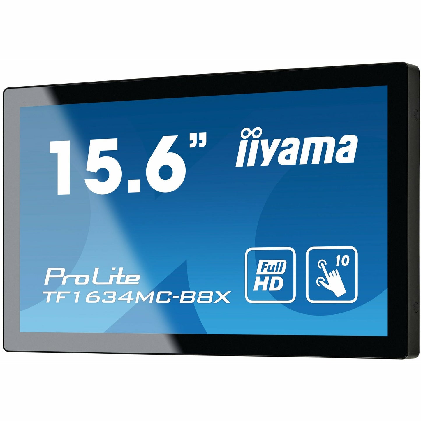 Iiyama ProLite TF1634MC-B8X 15.6" Full HD 10 point PCAP IPS Open Frame Touch Screen