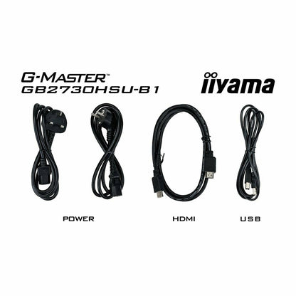 iiyama G-Master GB2730HSU-B1 27" Black Hawk Gaming Monitor with Height Adjust Stand