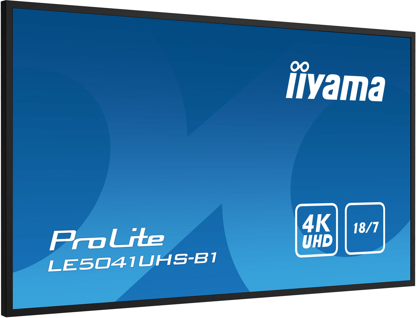 iiyama LE5041UHS-B1 Signage Display Digital signage flat panel 125.7 cm (49.5") LCD 350 cd/m² 4K Ultra HD Black 18/7