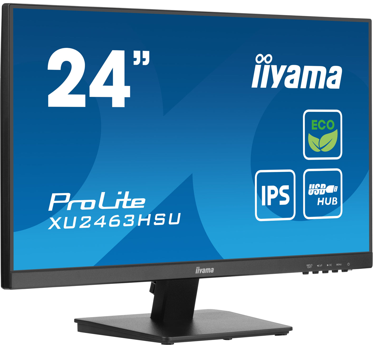 iiyama ProLite XU2463HSU-B1 24" IPS, Full HD panel with B energy class