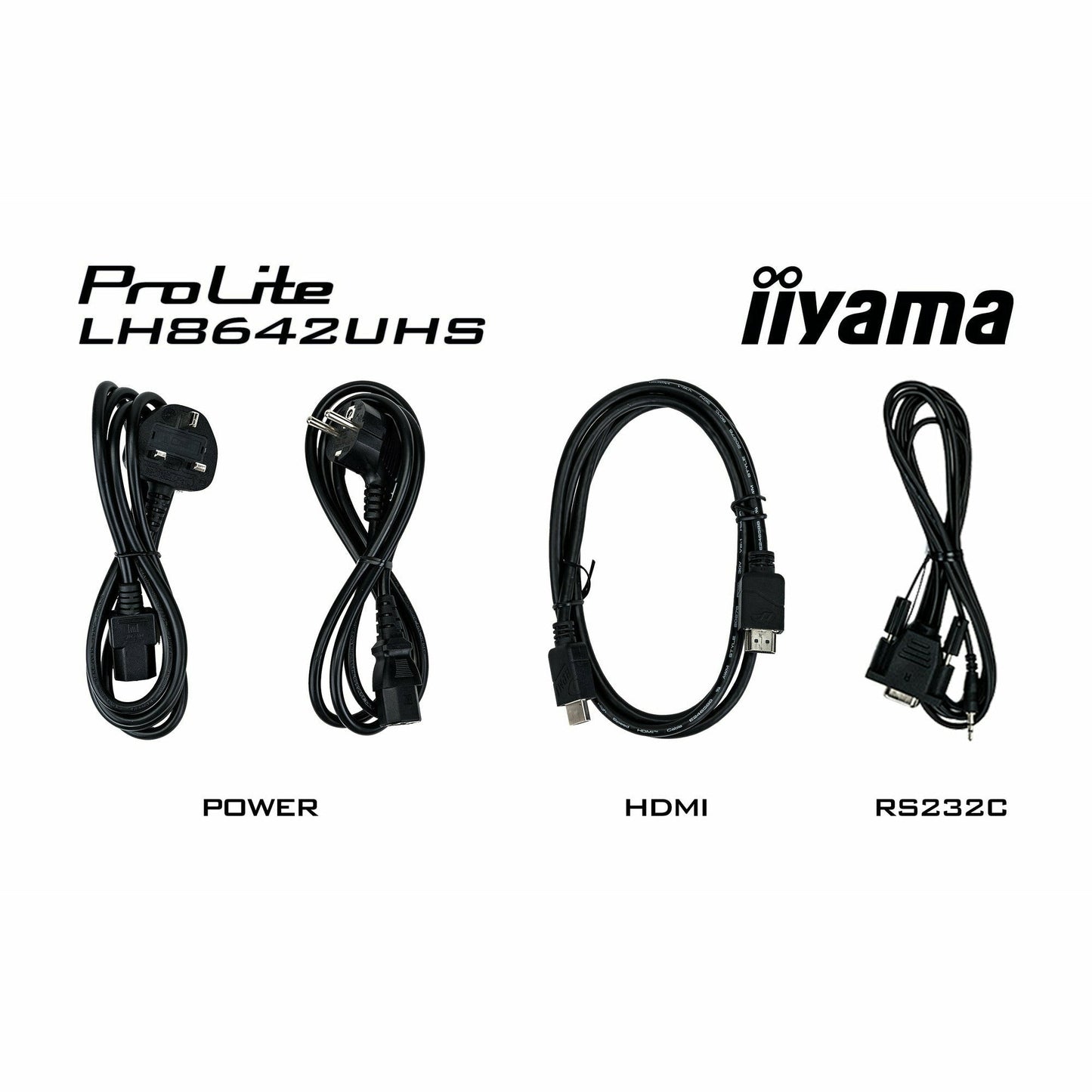 iiyama ProLite LH8642UHS-B3 86" IPS 4K LFD 18/7 with Android 8.0 and iiyama N-sign integrated Signage Platform