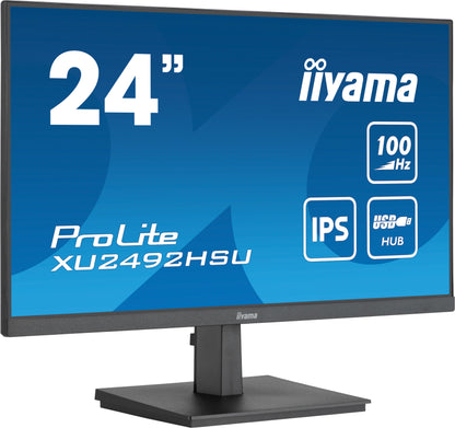 iiyama ProLite XU2492HSU-B6 24" IPS 1920 x 1080 pixels Full HD LED Display Black