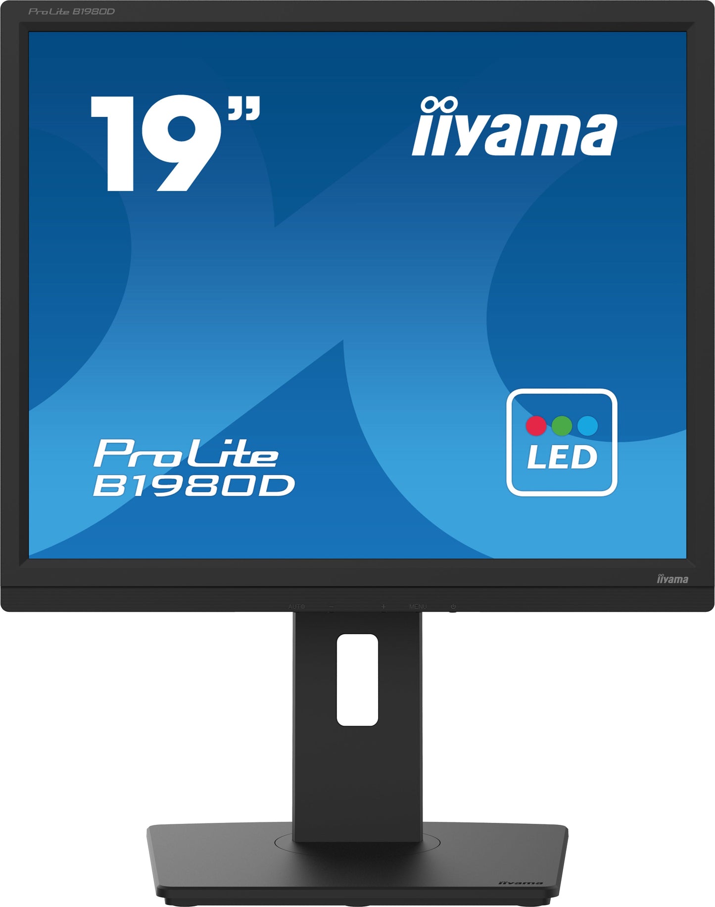 iiyama ProLite B1980D-B5 19" Monitor designed for business, is an impressive LED-backlit monitor with height adjustable stand.