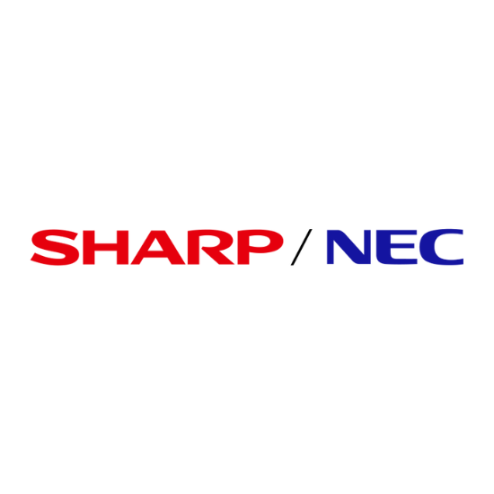 Sharp NEC SP-4046PV Speakers with Attachment Brackets